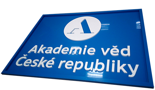 3D logo Akademie věd České republiky