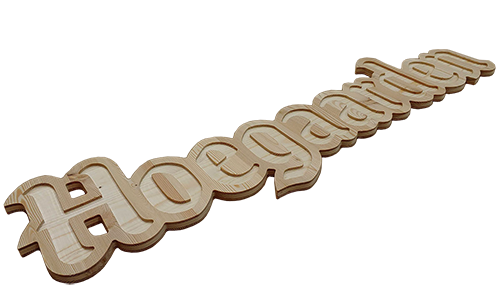 3D logo pivovaru Hoegaarden